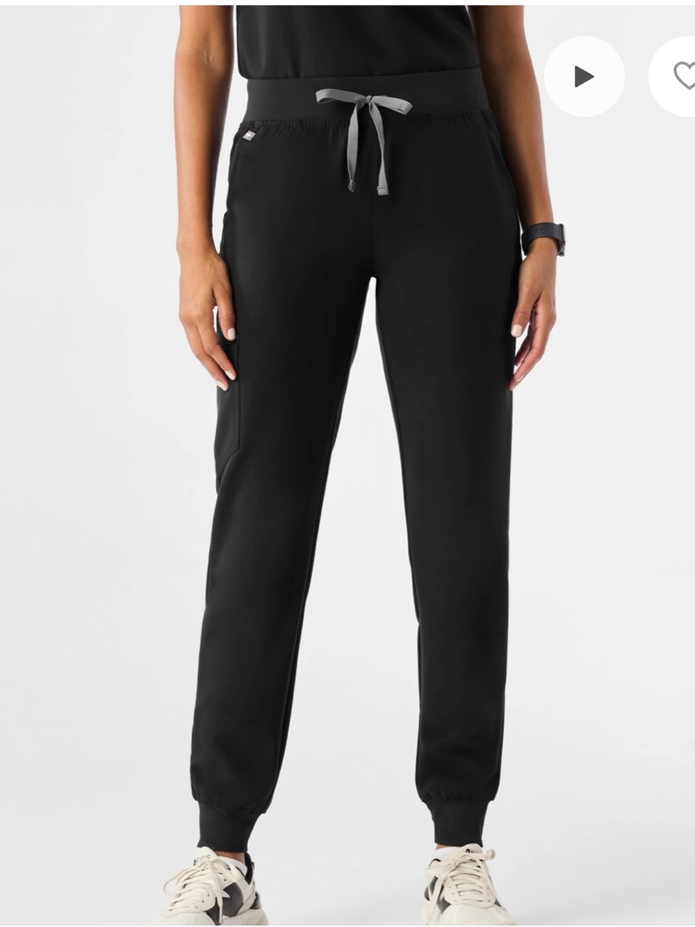 Figs black joggers NWT